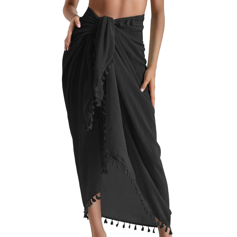 Multi-purpose Beach Towel A Sun-protective Wrap Skirt For Seaside Vacations