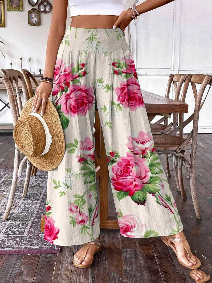 Chic 3D-printed Animal Footprints On Stylish Trousers