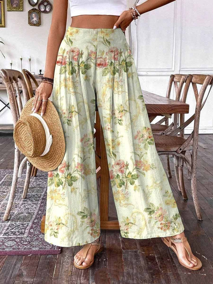 Chic 3D-printed Animal Footprints On Stylish Trousers