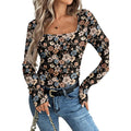 New Womens Pullover Crew-Neck Leopard-Print One-Piece Top