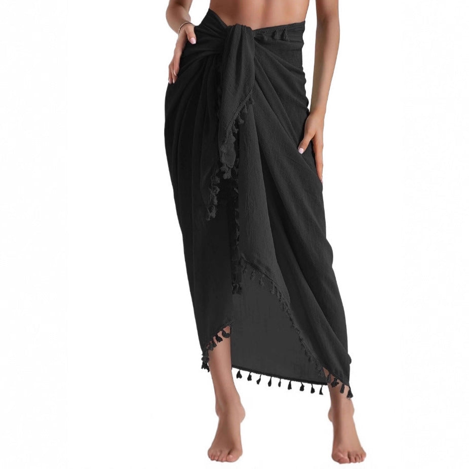 Multi-purpose Beach Towel A Sun-protective Wrap Skirt For Seaside Vacations